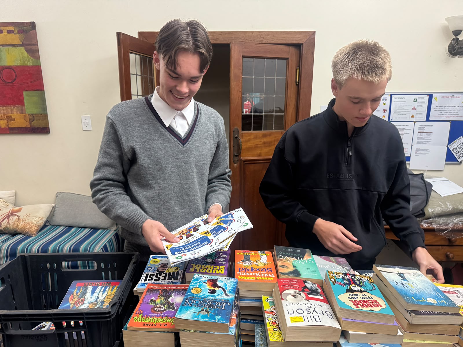 A student-led response supporting literacy and STEM access